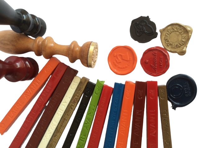 barras de lacre del color que necesite
